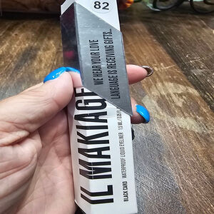 Women's IL MAKIAGE Black Carduu Waterproof Liquid Eyeliner One Size Black White